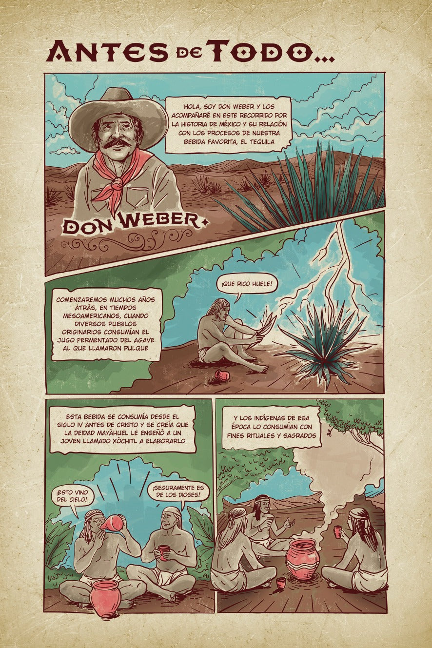 Hoja del cómic Antes de todo