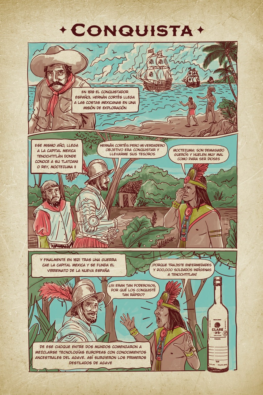 Hoja del cómic Clase 33
