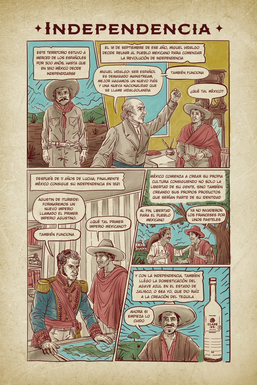 Hoja del cómic Clase 33